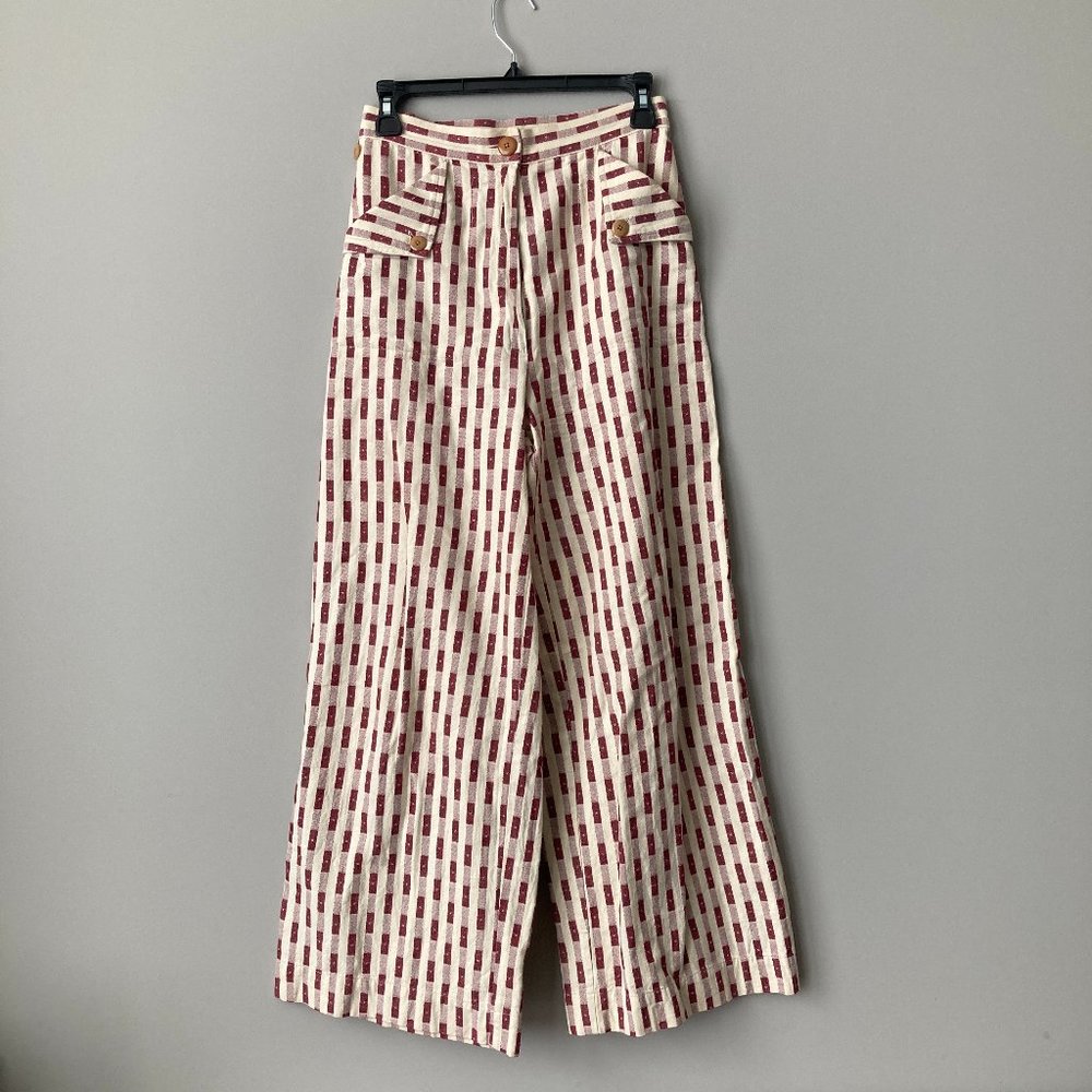 Ilana Kohn Mia Pant in Dobby Print (size 6)